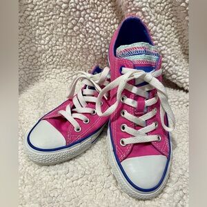 Converse Chuck Taylor All Stars Multi Tongue Pink Sz 7